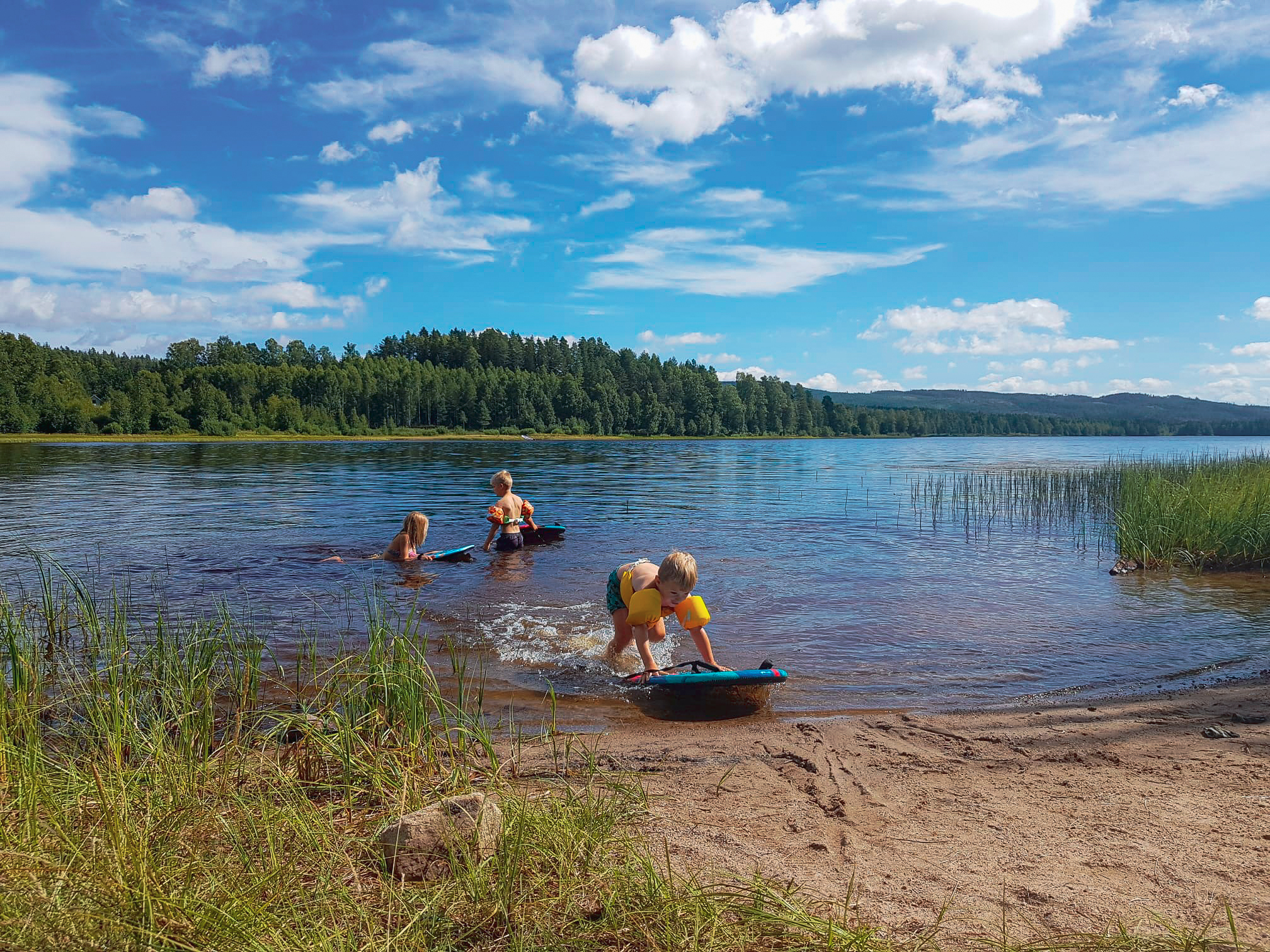 Camping Fristad Zweden - camping aan het meer